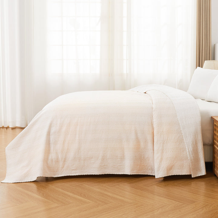 Hand Stitched Reversible Kantha Coverlets