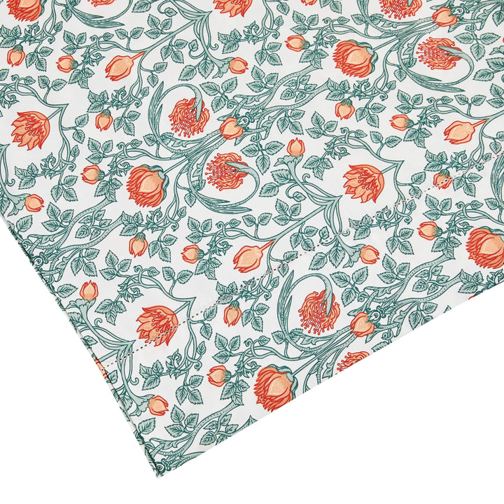 Arts & Crafts Floral Printed Sheet Set