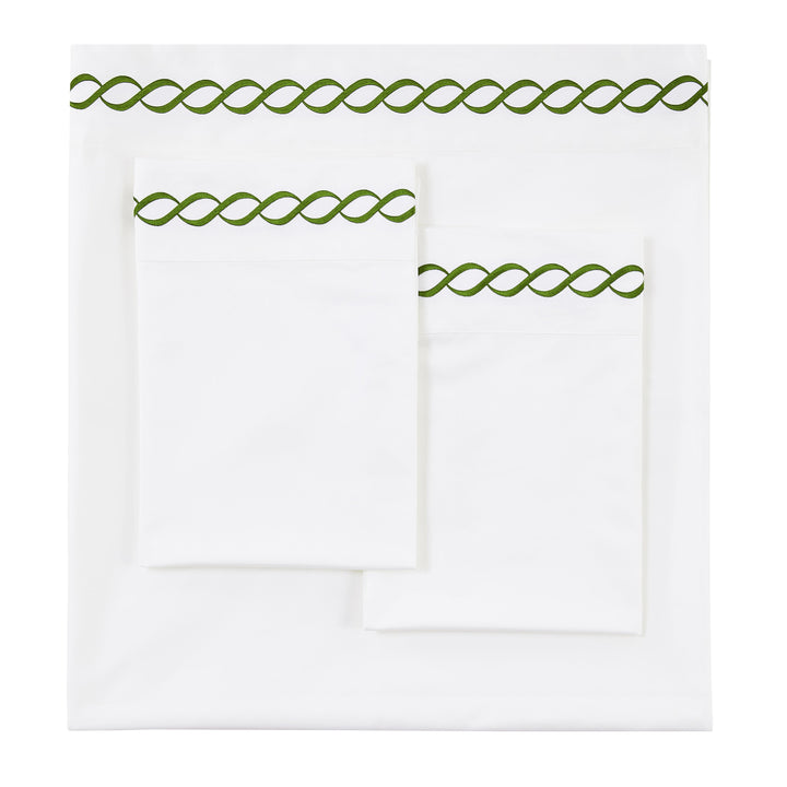 600 Thread Count Rope Embroidered Sheet Set
