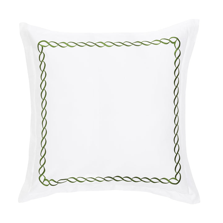 600 Thread Count Rope Embroidered Euro Sham Pairs