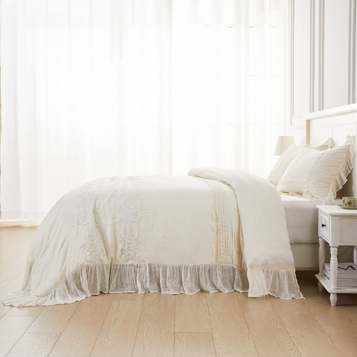 Tabitha Linen Duvet Cover Set
