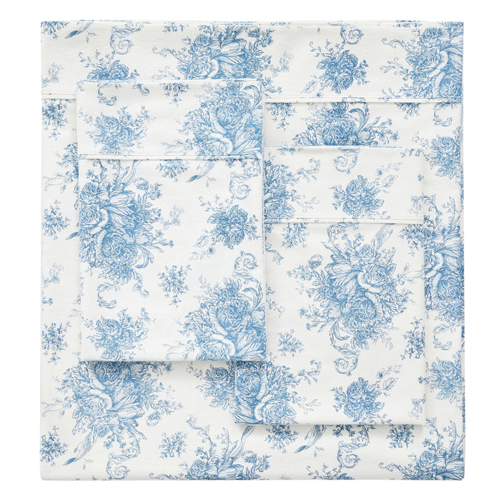 Petit Toile Flannel Sheet Sets