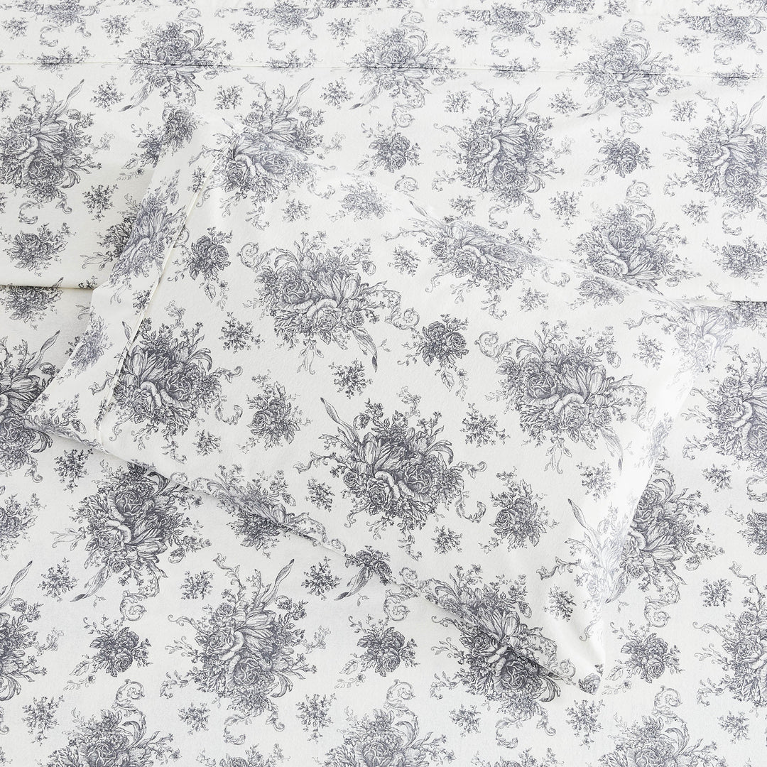 Petit Toile Flannel Sheet Sets