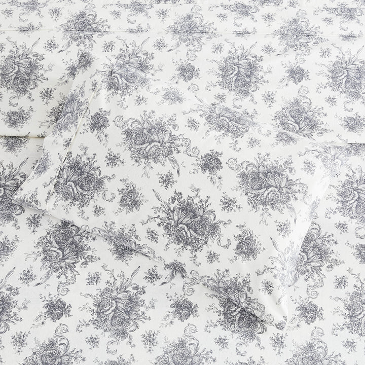 Petit Toile Flannel Sheet Sets