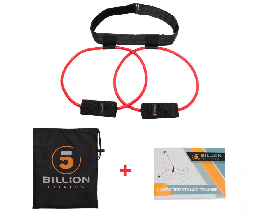 Fitness Women Booty Resistance Bands with Adjustable Waist Belt &amp; Pedal Exerciser