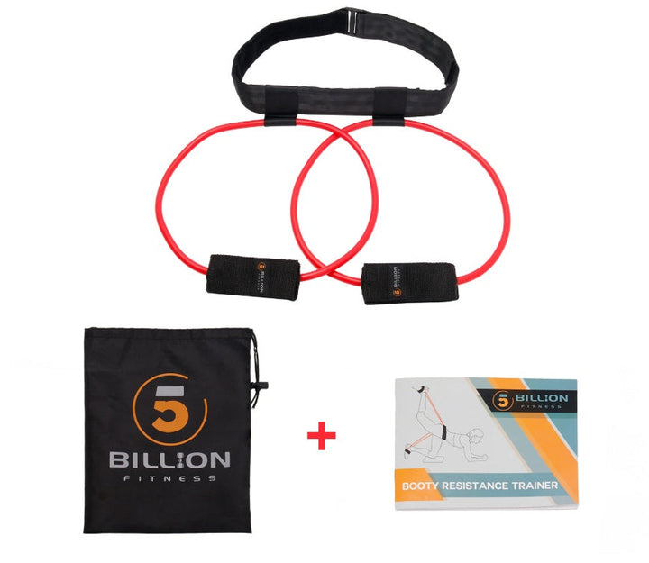 Fitness Women Booty Resistance Bands with Adjustable Waist Belt &amp; Pedal Exerciser