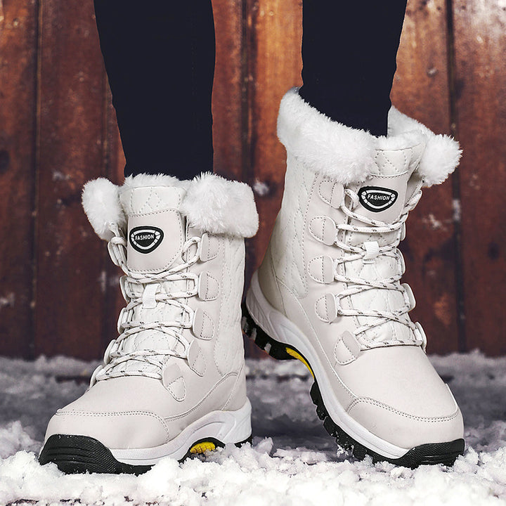 Velvet Snow Boots