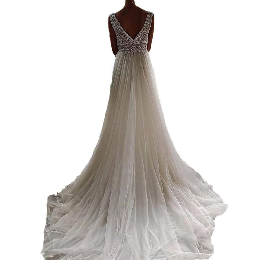 Lace Light See-through Wedding Dress