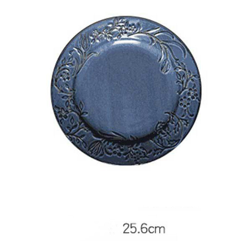 Elegant French Porcelain Dinner Plate