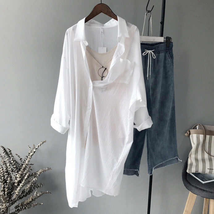 Cotton Button-Up Shirt
