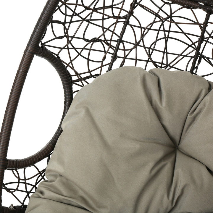 KYLIE HANGING BASKET-BROWN  Only Basket ,NOT Include A Hanging Stand