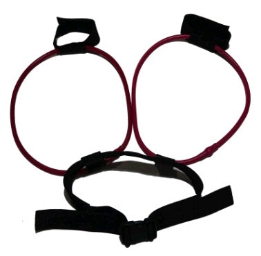 Fitness Women Booty Resistance Bands with Adjustable Waist Belt &amp; Pedal Exerciser