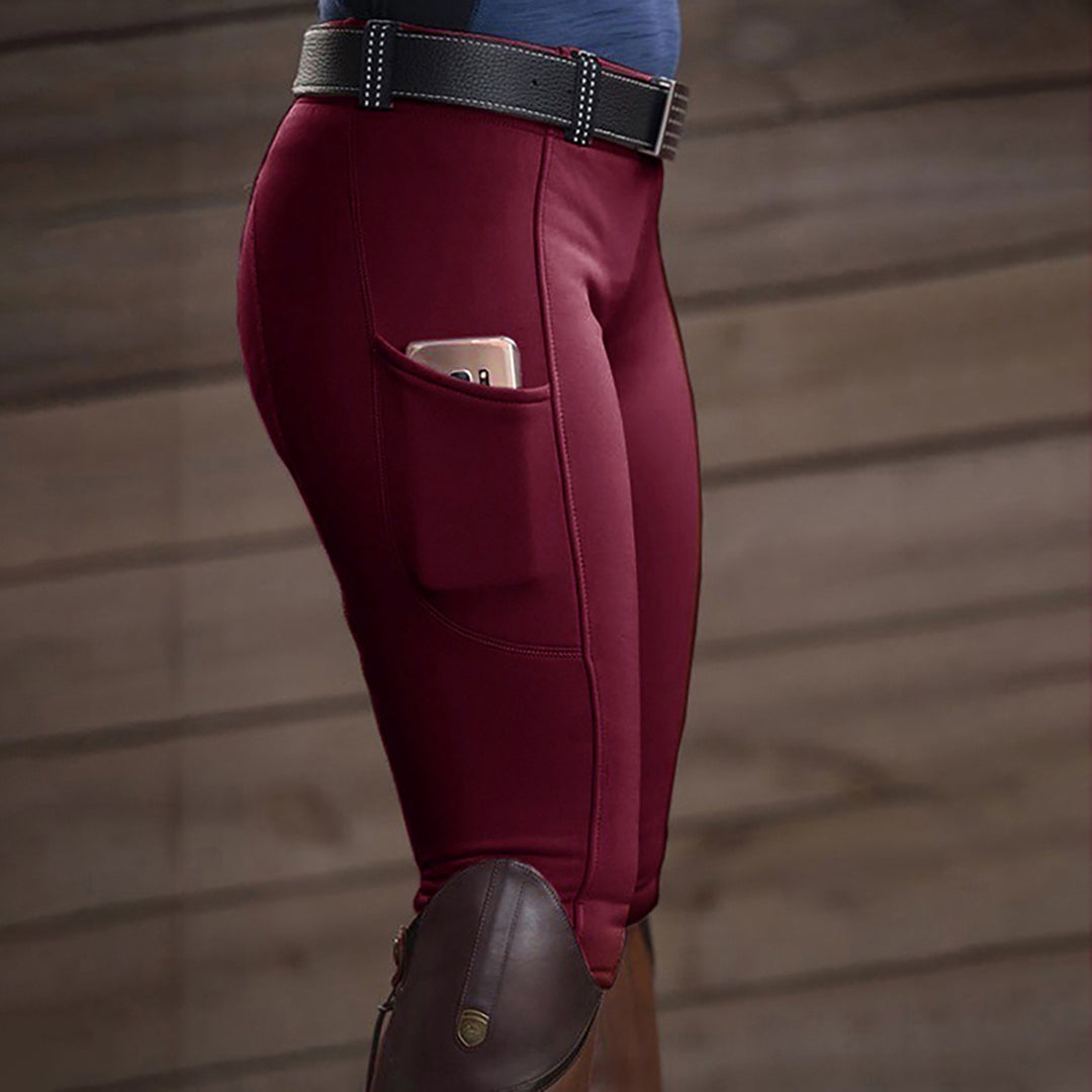 Equestrian Pants Stretch Hip-lifting