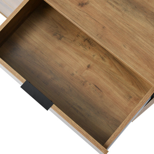 Rustic side cabinet.
