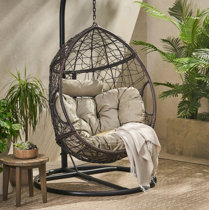 KYLIE HANGING BASKET-BROWN  Only Basket ,NOT Include A Hanging Stand