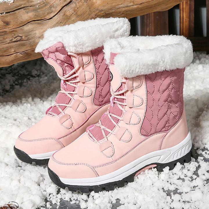 Velvet Snow Boots