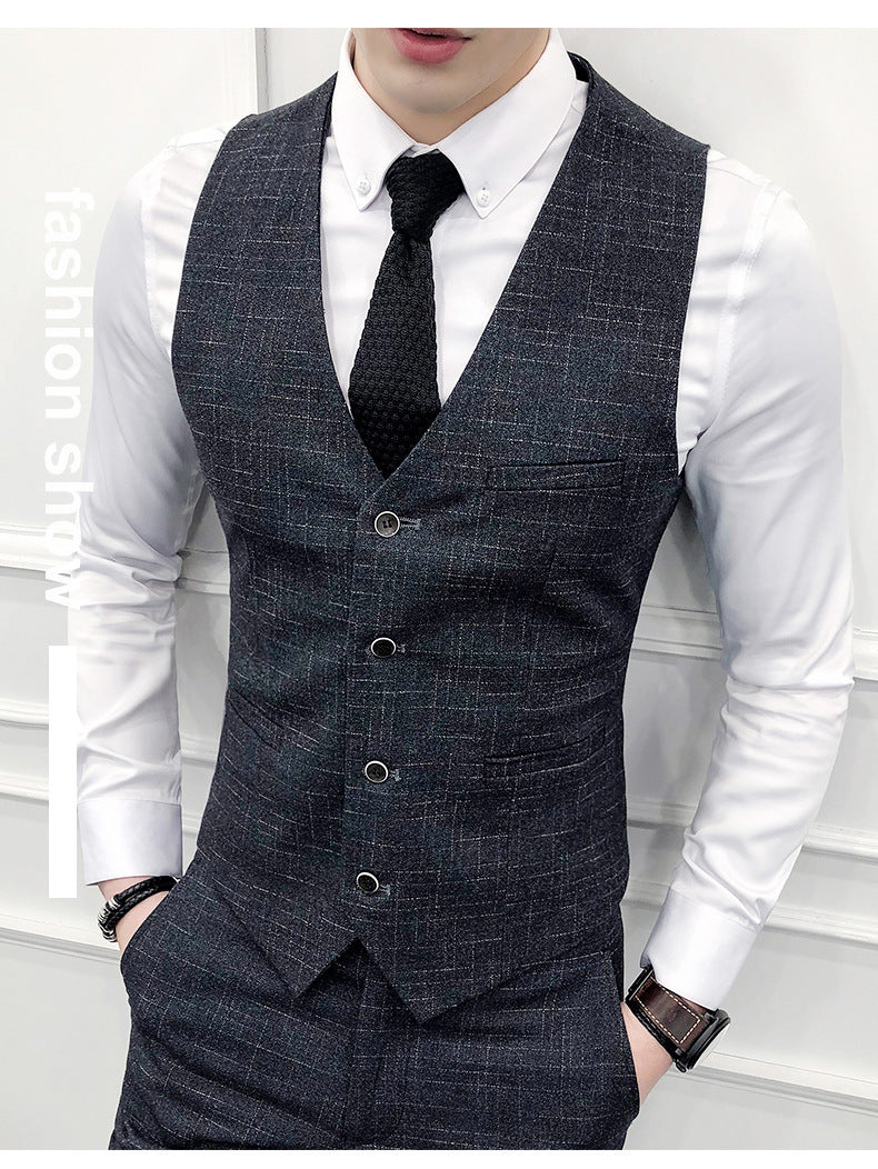 Wedding groomsmen wedding suit men's suit
