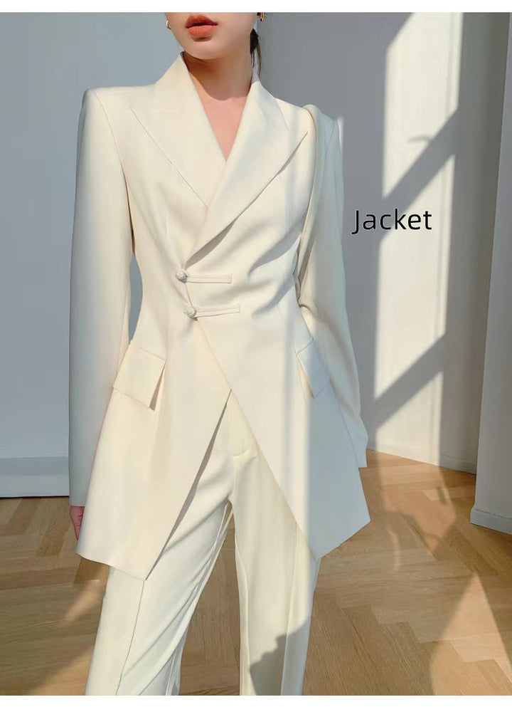 Women's Fashion Temperament Classic Style Work Clothes Suit