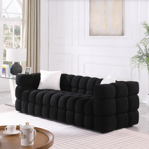Marshmallow Boucle Sofa 3 Seater