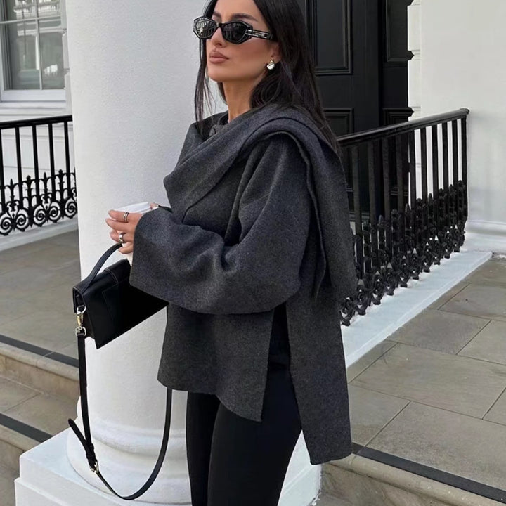 Knitted Sweater Coat