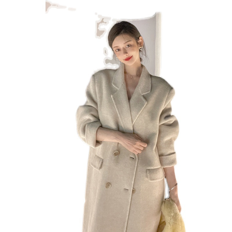 Oatmeal Wool Coat