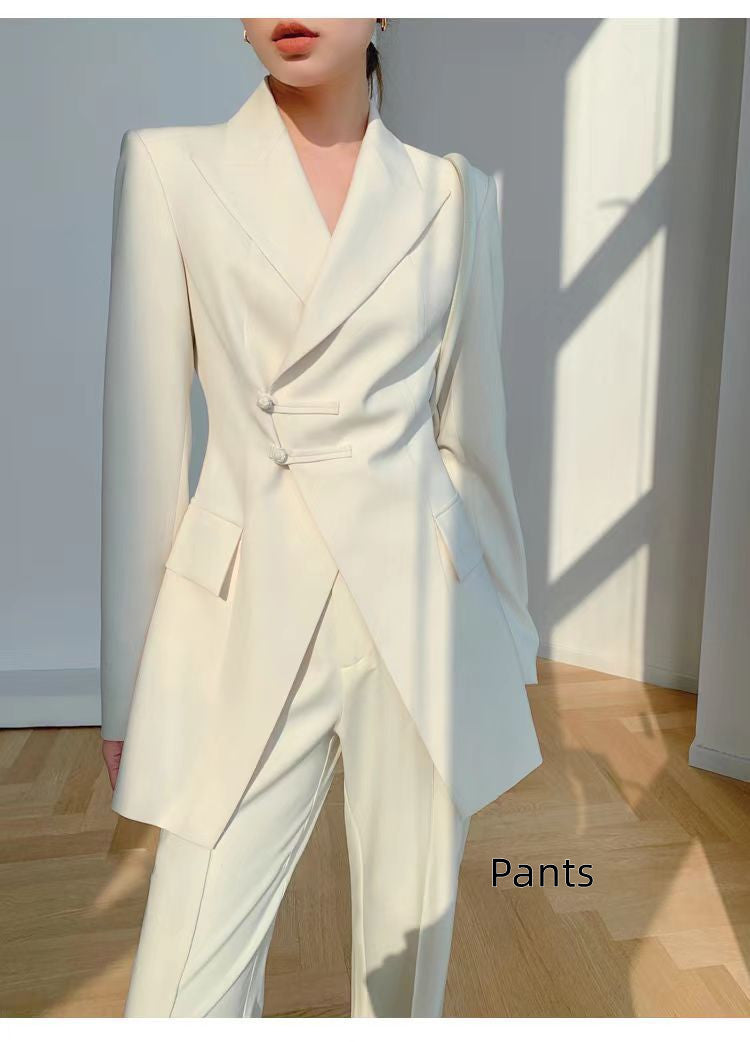 Women's Fashion Temperament Classic Style Work Clothes Suit