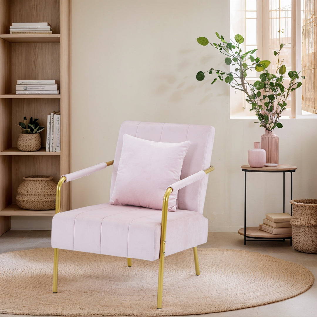 Velvet Accent Chair