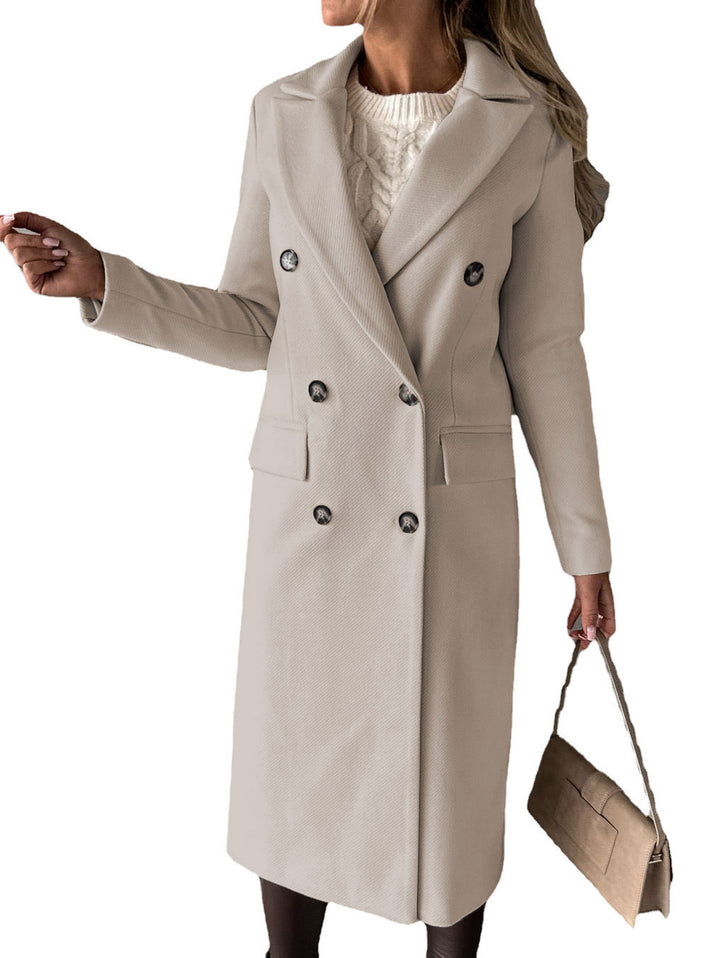 Lapel Long Coat