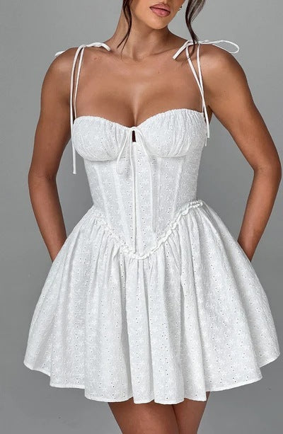Flared Corset Dress.
