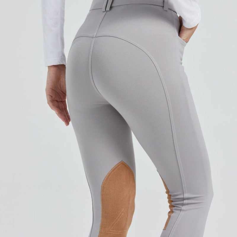 Equestrian Half Leather Wear-resistant Non-slip Pants