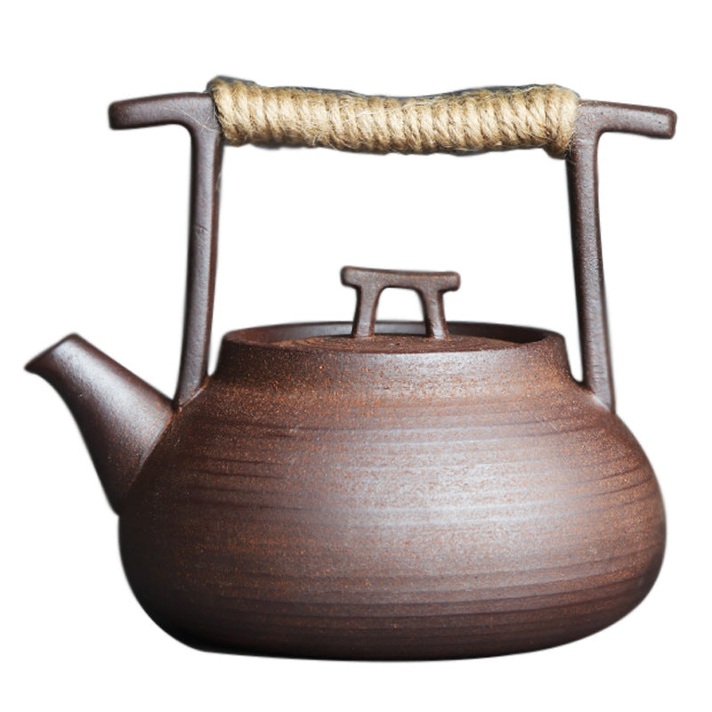 ROCK MOUNTAIN CERAMIC TEAPOT