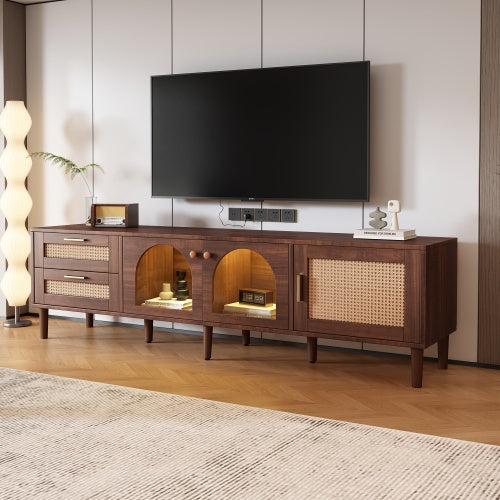 Retro cane Cabinet.
