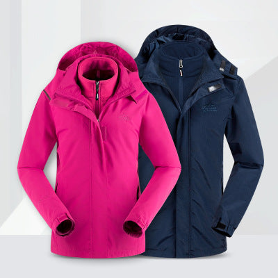 Three-in-one couple jacket