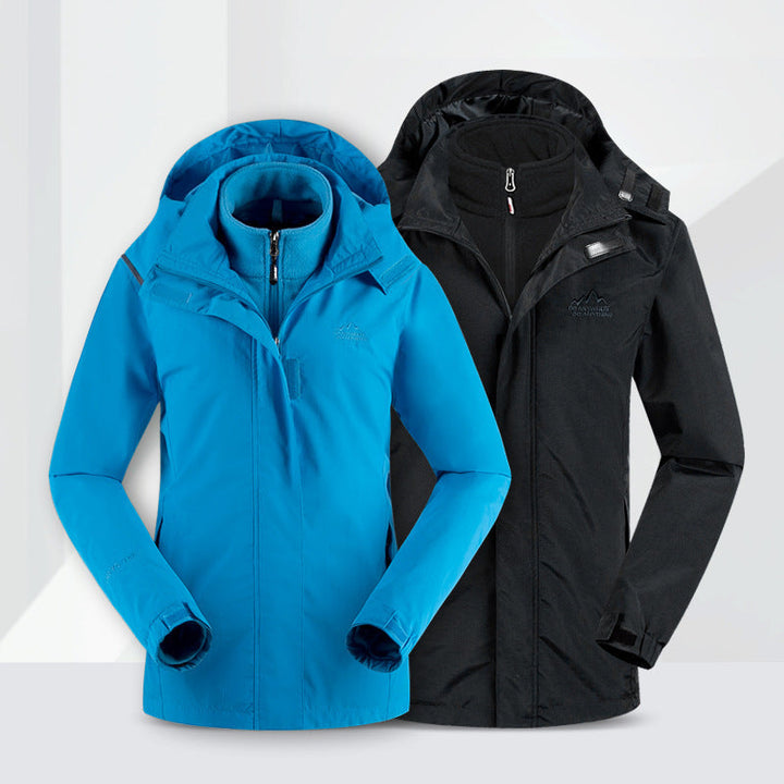 Three-in-one couple jacket