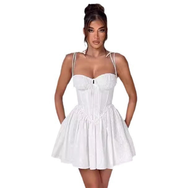 Flared Corset Dress.