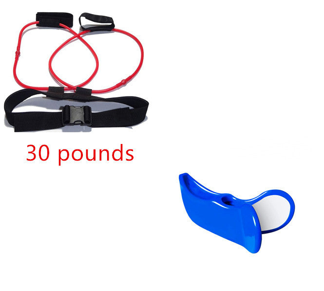 Fitness Women Booty Resistance Bands with Adjustable Waist Belt &amp; Pedal Exerciser