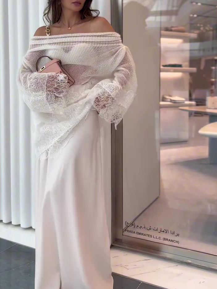 Off-Shoulder Lace