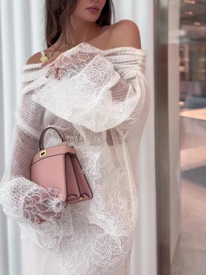 Off-Shoulder Lace