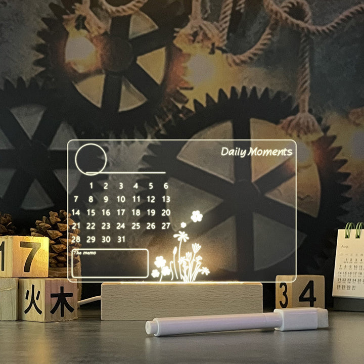 Creative Note Board LED Night Light