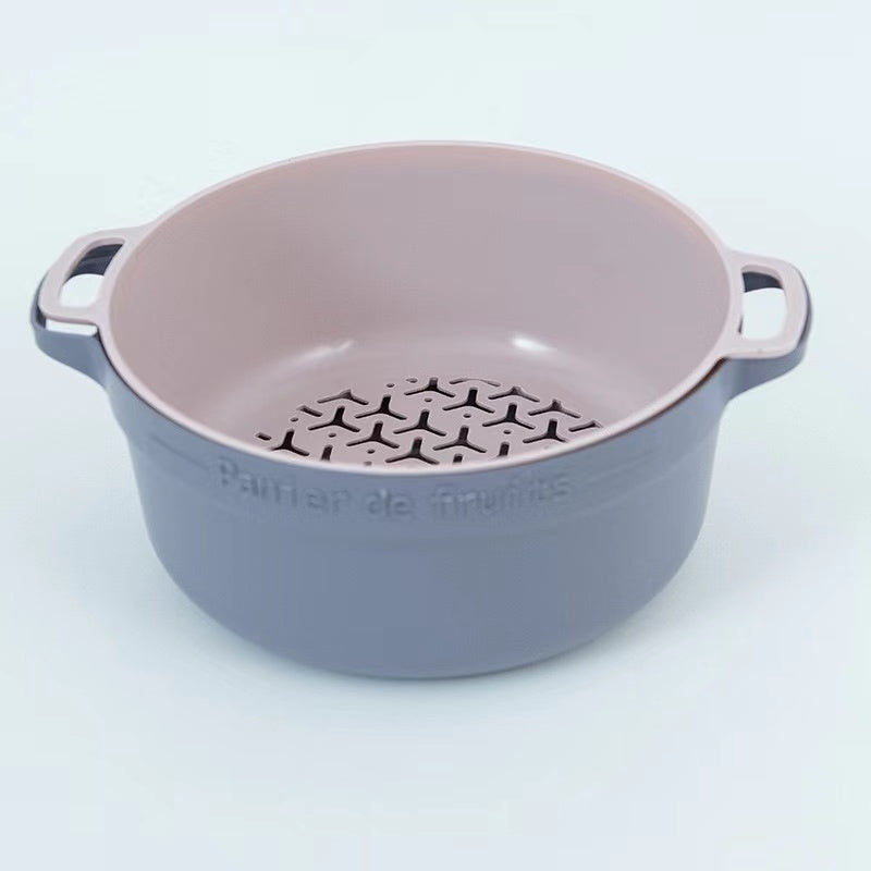 Kitchen Household Plastic Washbasin Set