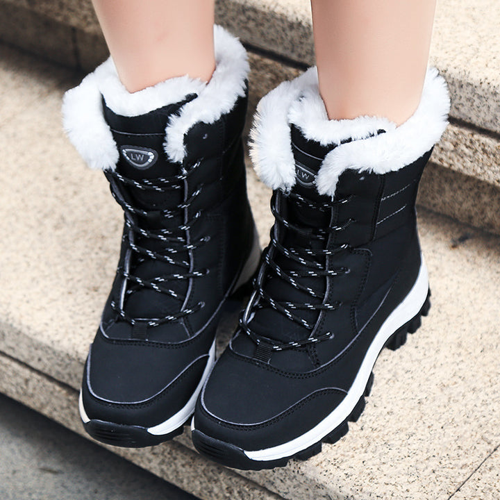 Velvet Snow Boots
