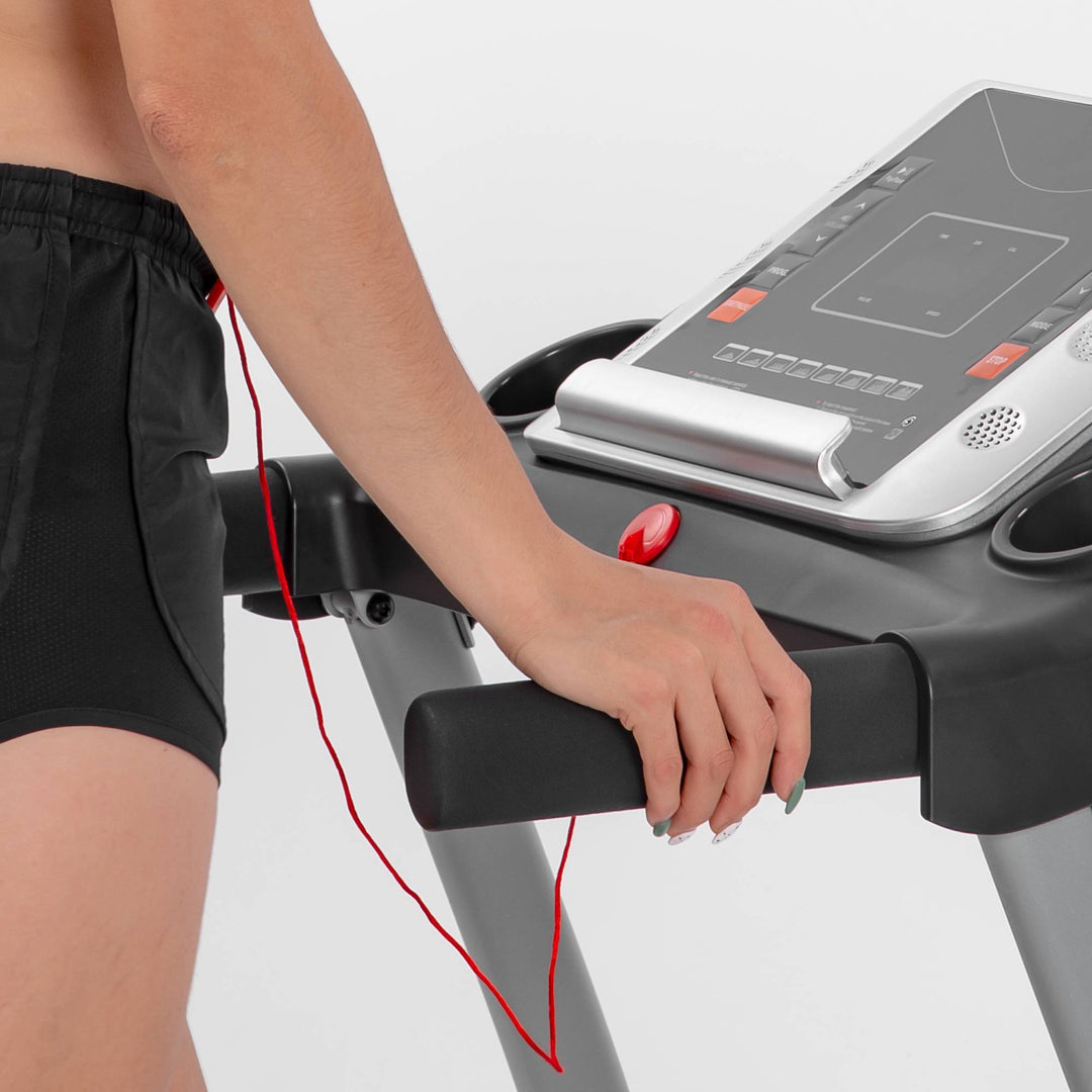 Home Use Easy Folding Treadmill, 1.5HP Electric Running, Jogging Walking Machine