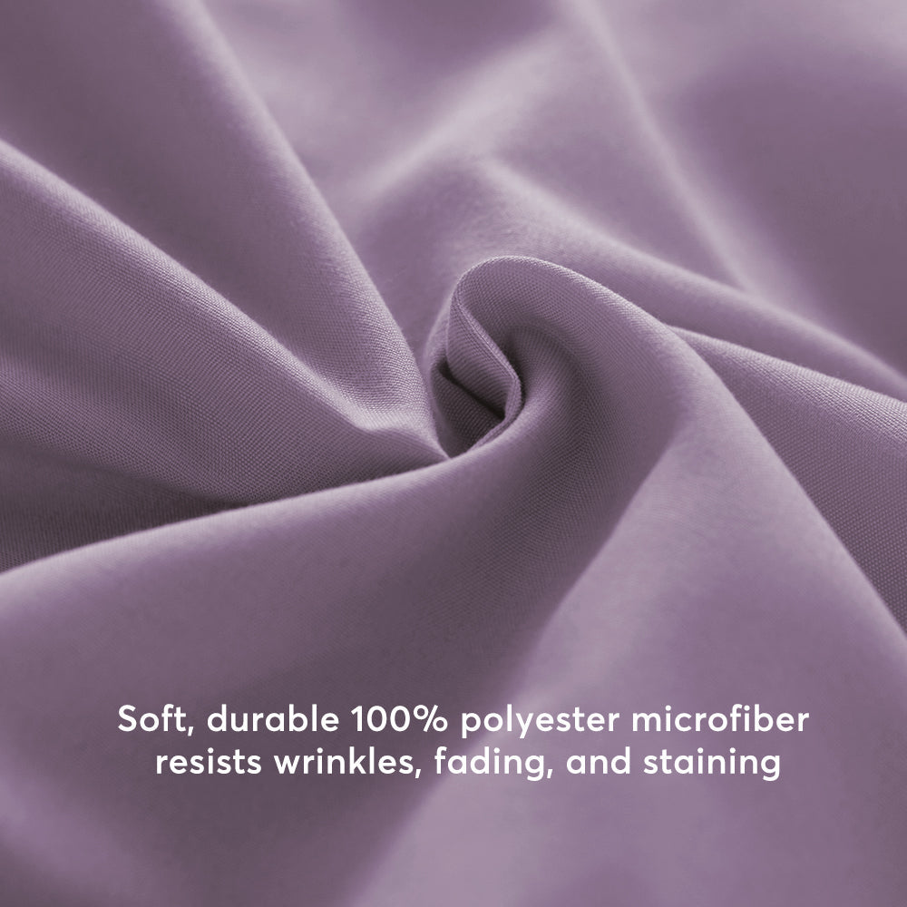 Kasentex All Season Deep Pocket Fitted Sheet Set with Pillowcases, Room Decor, Graduation Gifts