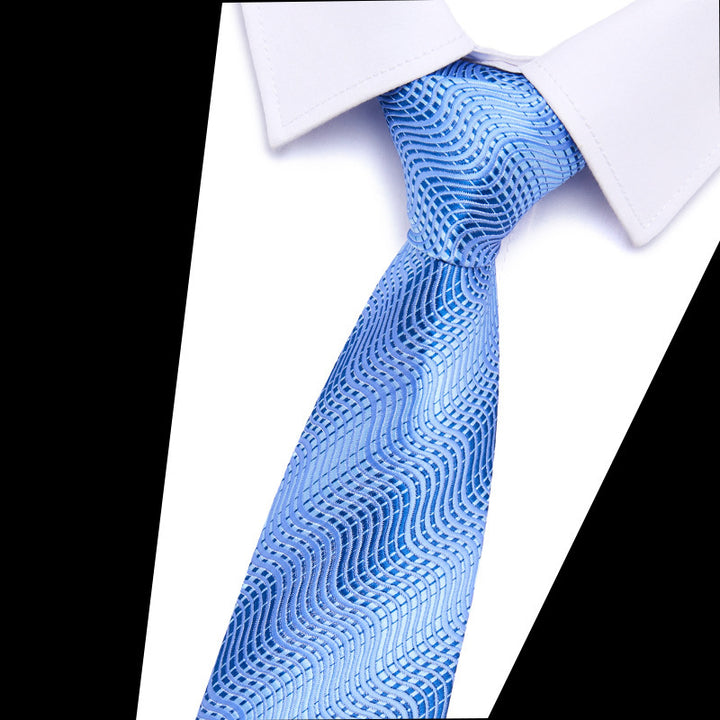 Men's Business Tie Wear Professional Suit Polyester Yarn