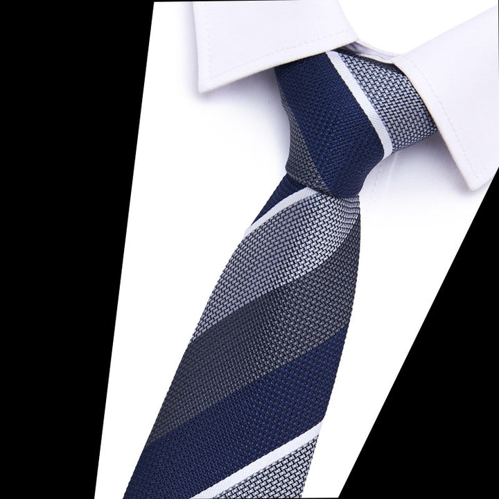 Men's Business Tie Wear Professional Suit Polyester Yarn