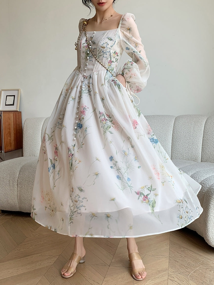 Printed First Love Fairy Dress Tea Break
