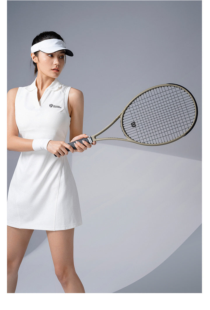 Tennis Skirt Sports Dress Badminton Golf American Leisure Polo Dress