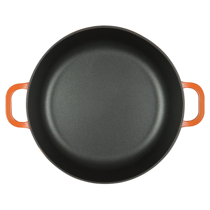MASTERPAN Nonstick Dutch Casserole, Orange 3 Qt. 11" (28cm)