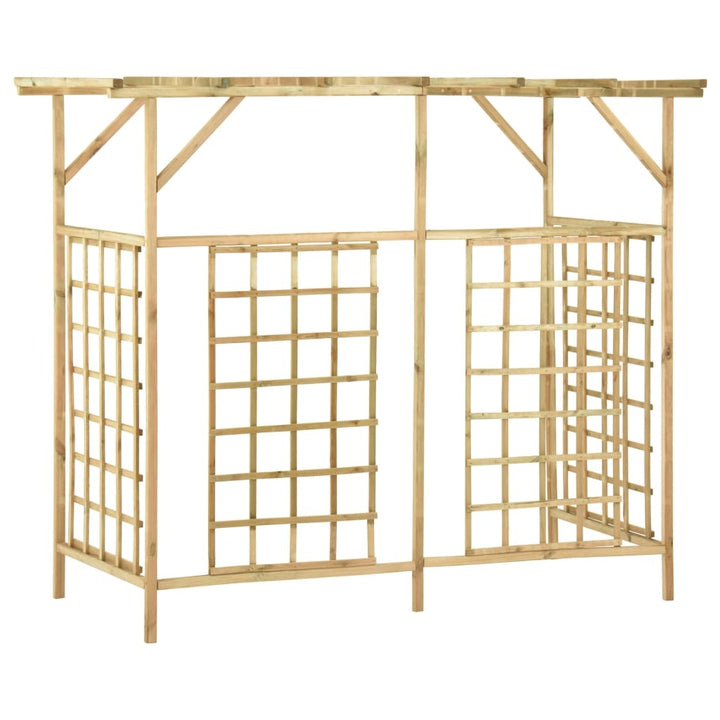 Garden Pergola for Triple Bins