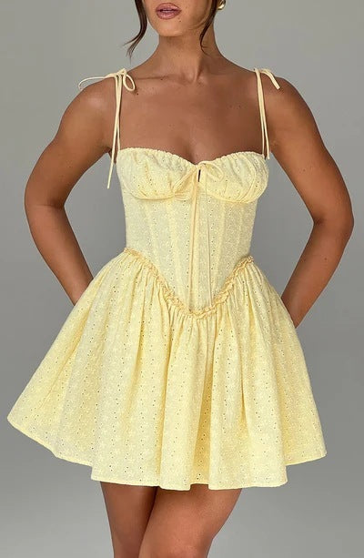 Flared Corset Dress.